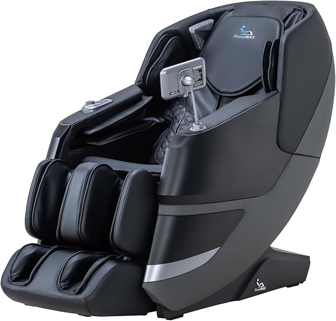 Relaxo USA 4D Massage Chair | Full Body Recliner with Heat, SL Track & Zero Gravity