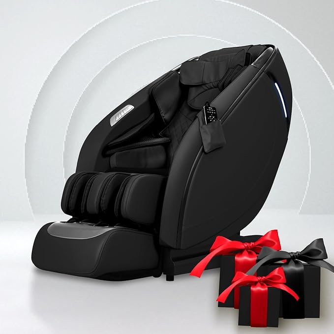 Zero Gravity 3D Massage Chair | Full Body Recliner with Heat & SL Track | Space-Saving