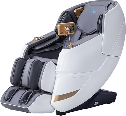 Relaxo USA 4D Massage Chair | Full Body Recliner with Heat, SL Track & Zero Gravity