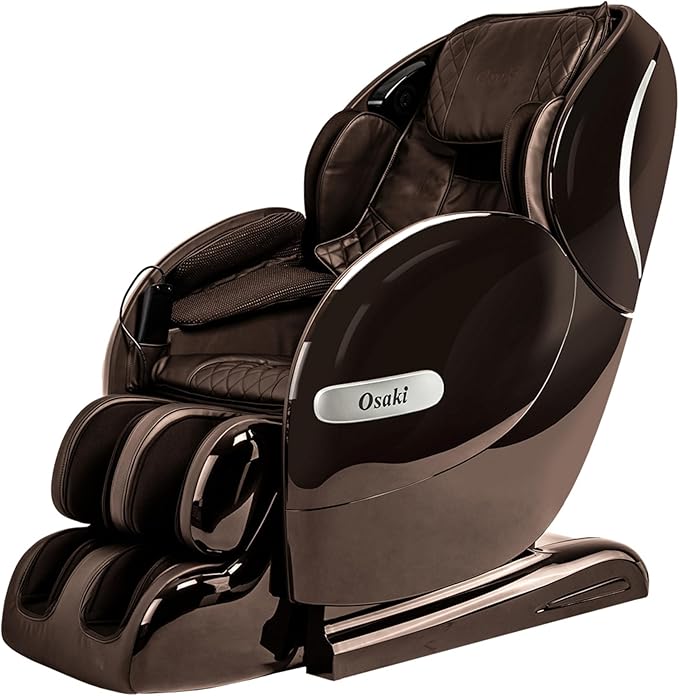 Relaxo USA 3D Massage Chair | Zero Gravity SL-Track Recliner with Bluetooth & Auto Programs (Black)