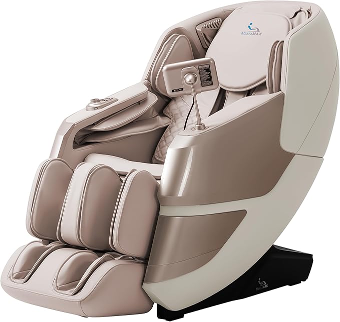 Relaxo USA 4D Massage Chair | Full Body Recliner with Heat, SL Track & Zero Gravity